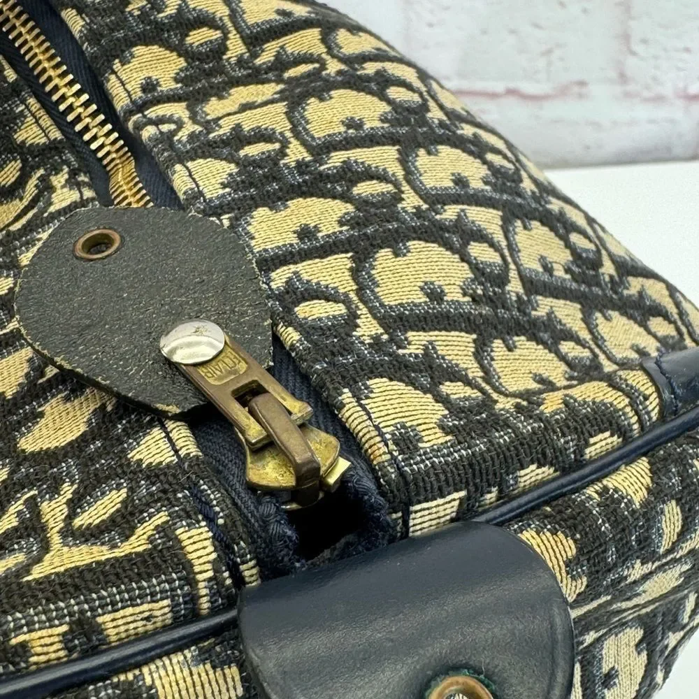 VINTAGE CHRISTIAN DIOR TROTTER BOSTON WEEKENDER BAG